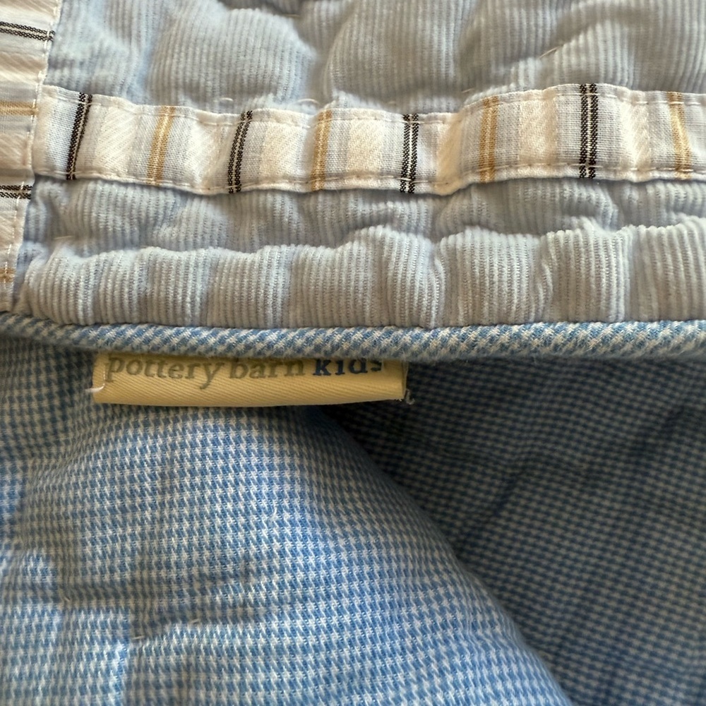 Pottery Barn Trucks and Cars Crib Blanket - Picture 4 of 4